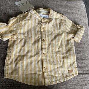 ZARA NWT baby boys shirt size 3-6 months